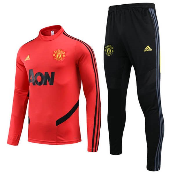 Chandal Manchester United 2020/21 Rojo Negro Amarillo